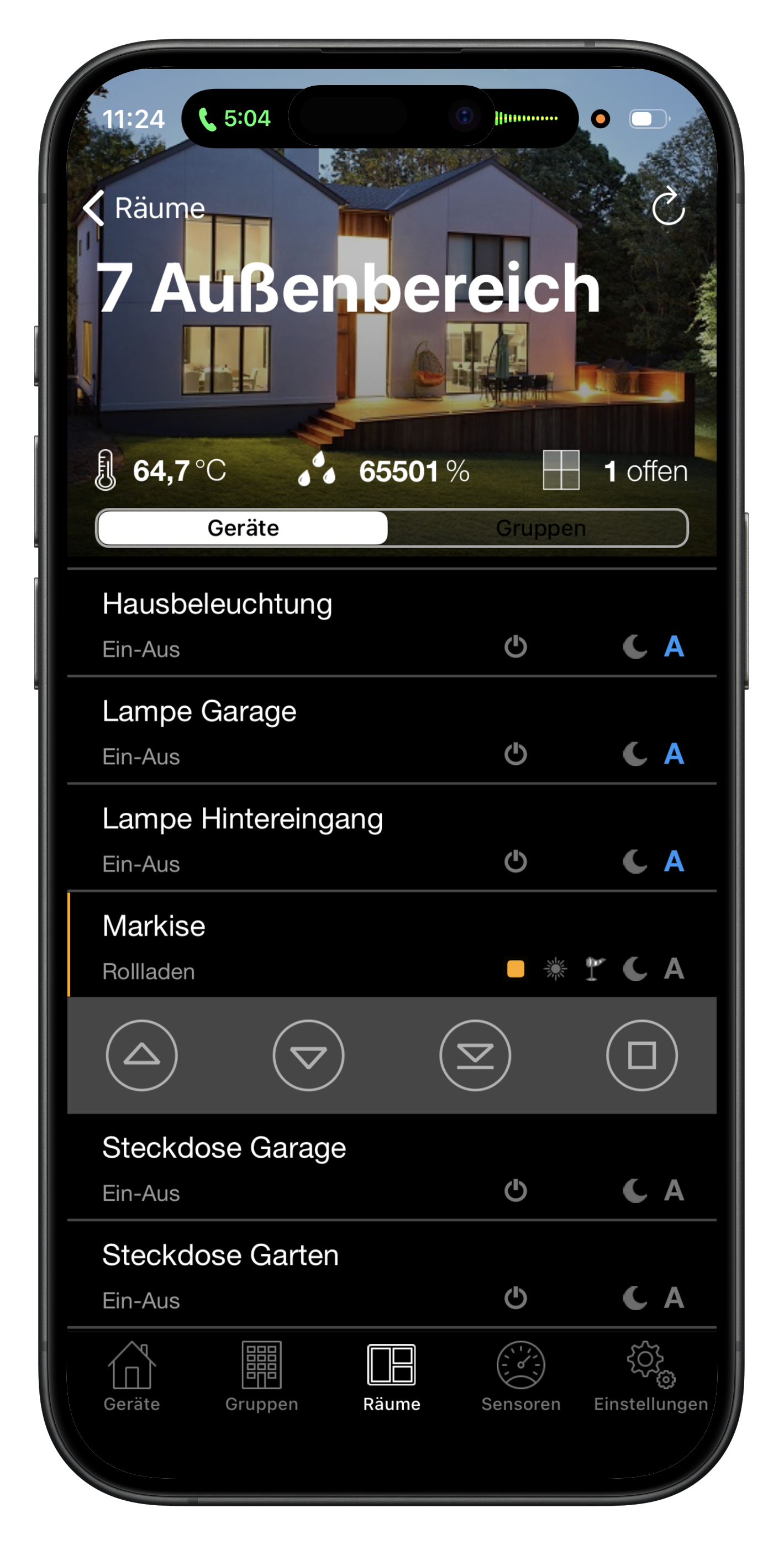 Neon Home App - Smart Home Steuerung
