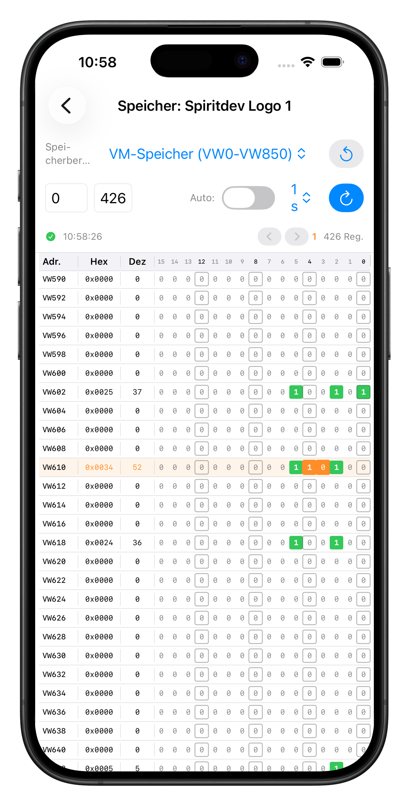 PLC-Inspector App - SPS Diagnose Tool